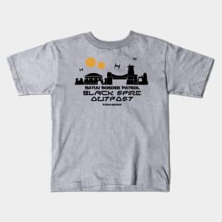 Black Spire Outpost Border Patrol Kids T-Shirt